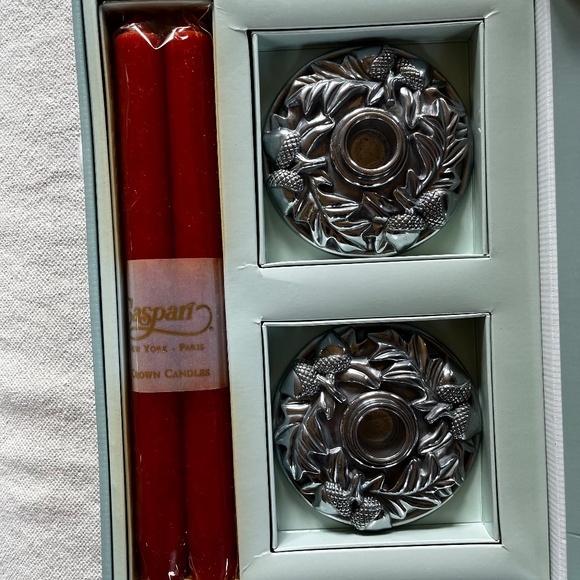 Mariposa Candle Stick Holders - Picture 1 of 7